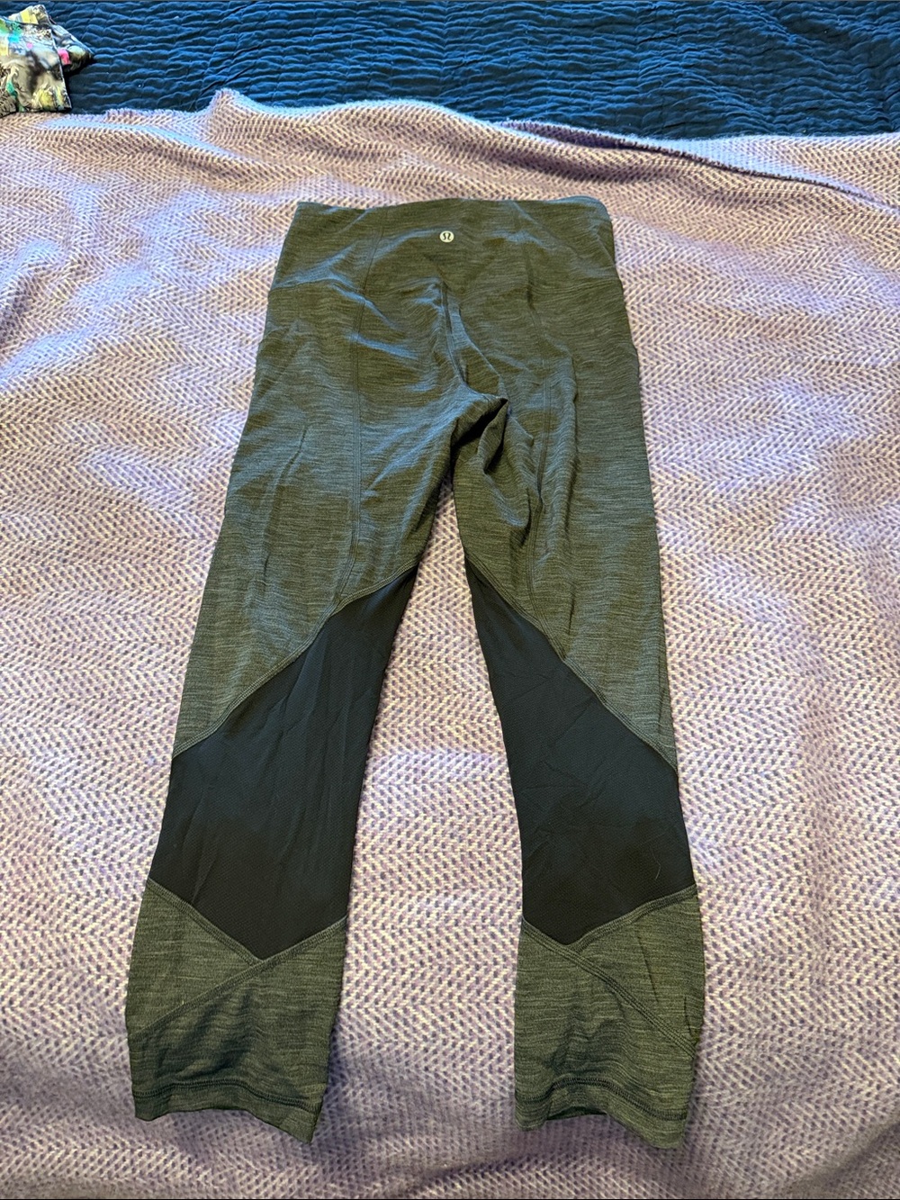 lululemon athletica womens grey with patch , Performance Leggings